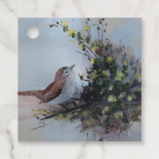 Little Bird Geschenkanhänger (Vorderseite)