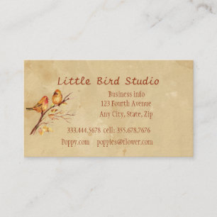 Little Bird Studio Carte de visite personnalisé