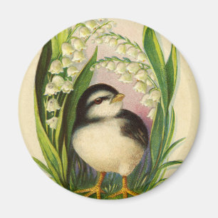 Little Bird Vintage Magnet
