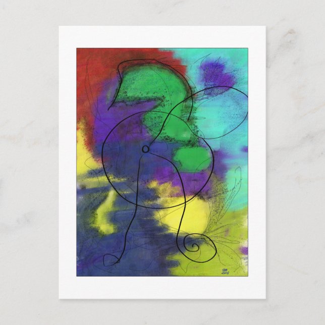 Little Birdie Postkarte (Vorderseite)