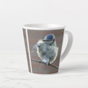 Little Birds Collage Latte Tasse