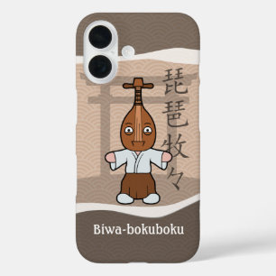 Little Biwa-bokuboku Yokai iPhone 16 Hülle