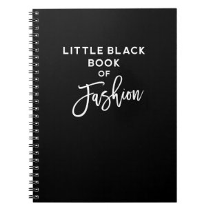 Little Black Book of Fashion Notizblock