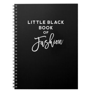 Little Black Book of Fashion Notizblock