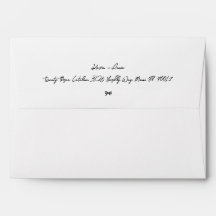 Little Black Bow Retro Wedding Save the Date
