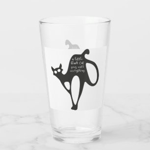 Little Black Cat Glas
