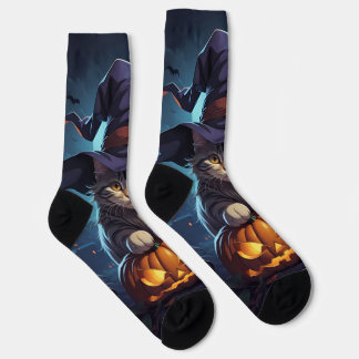 little Black cat Socken
