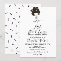 Little Black Dress High Heels Junggeselinnen-Absch