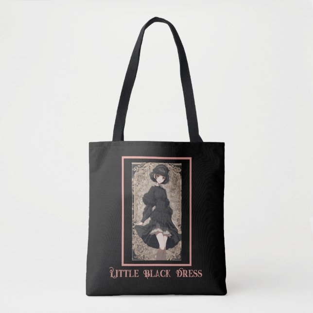 Little Black Dress Icon Anime LBD Tasche (Vorderseite)