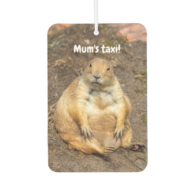 Little Black-Tails Prairie Dog Autolufterfrischer (Vorderseite)