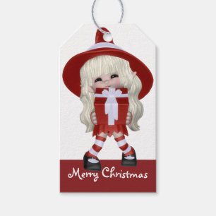 Little Blonde d2 Christmas - Geschenkanhänger
