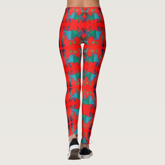 Little Blue Crab Leggings (Rückseite)