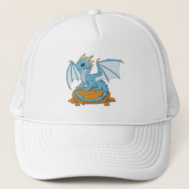 Little Blue Dragon Truckerkappe