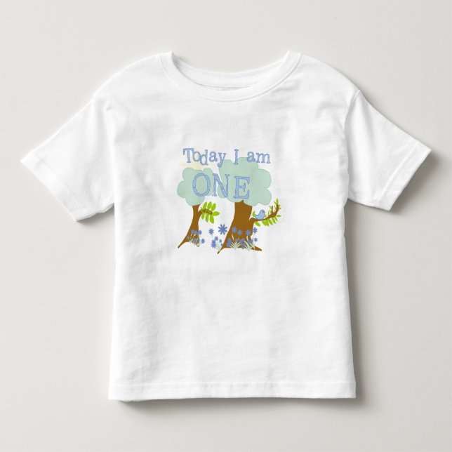 Little Bluebird 1st Birthday Tshirts und Geschenke (Vorderseite)