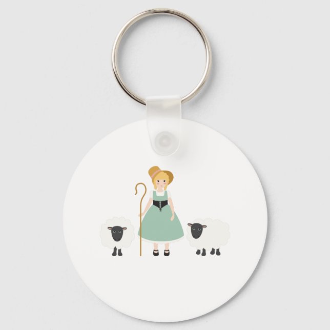 Little Bo Peep Schlüsselanhänger (Vorderseite)