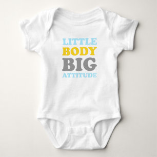 Little Body Big Attitude kiddie Shirt
