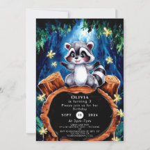 Little Boho Raccoon Geburtstag