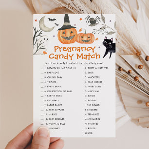 Little Boo Baby Dusche Schwangerschaft Candy Match