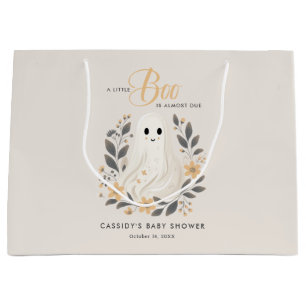 Little Boo Boho Ghost Halloween Baby Shower Große Geschenktüte