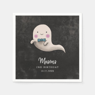 Little Boo Boys Halloween Party Serviette