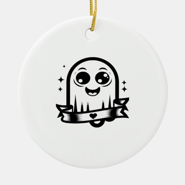 Little Boo Creative Style Keramik Ornament (Vorne)
