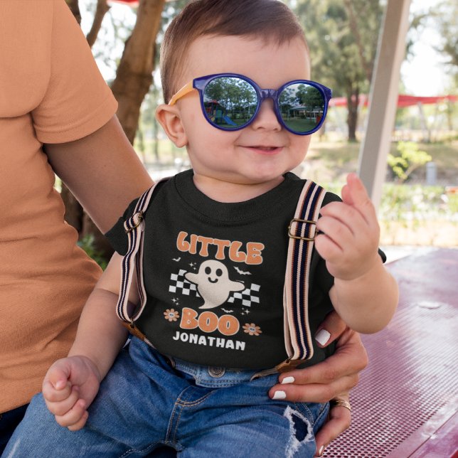 Little Boo, Cute Halloween Baby T-shirt (Von Creator hochgeladen)