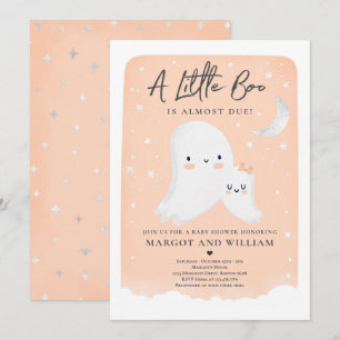 Little Boo Dusche Halloween Ghost Baby Dusche  Einladung