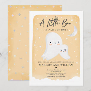 Little Boo Dusche Halloween Ghost Baby Shower Inv Einladung