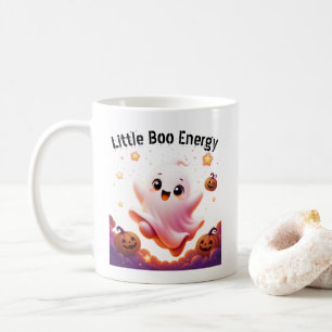 Little Boo Energy Halloween-Tasse mit Zitat Kaffeetasse