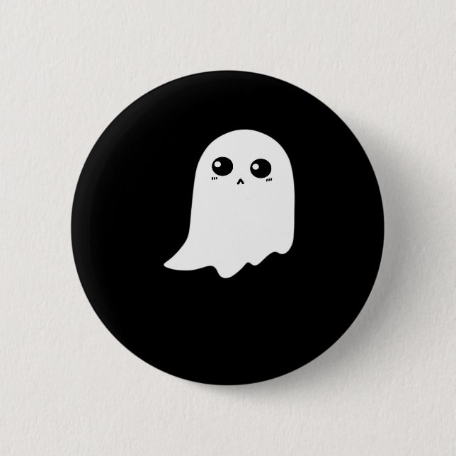 Little Boo Funny Meme Button (Vorderseite)