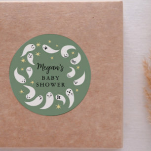 Little Boo Gender Neutral Baby Duwer Gefallen Runder Aufkleber