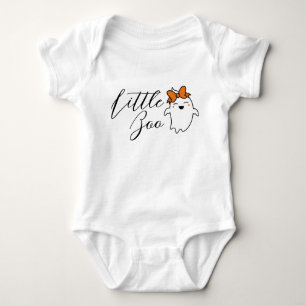 Little Boo Ghost Halloween Baby Strampler