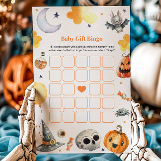 Little Boo Gruseliger Halloween-Spooky-Bingo-Spiel