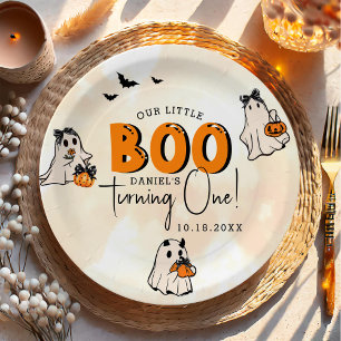 Little Boo Halloween 1. Geburtstag Pappteller