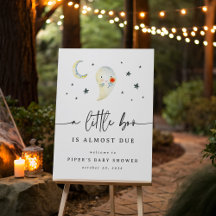 Little Boo Halloween Baby Dusche Begrüßungszeichen