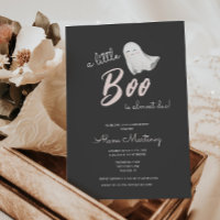 Little Boo Halloween Baby Dusche |