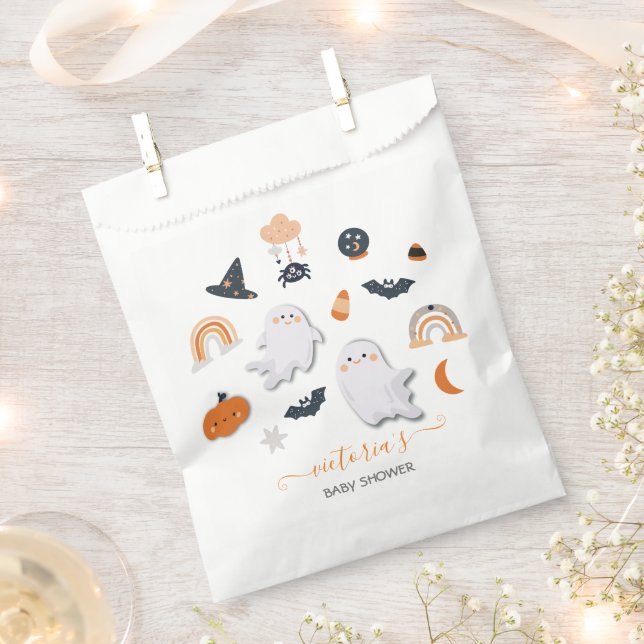 Little Boo Halloween Baby Dusche Geschenktütchen (Ausgeschnitten)