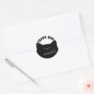 Little Boo Halloween Baby Dusche Runder Aufkleber