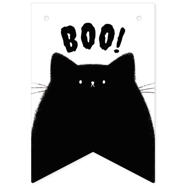 Little Boo Halloween Baby Dusche Wimpelkette (Vierzehnte Fahne)