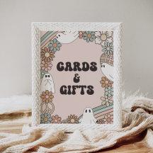 Little Boo Halloween Baby Duschkarten und Geschenk