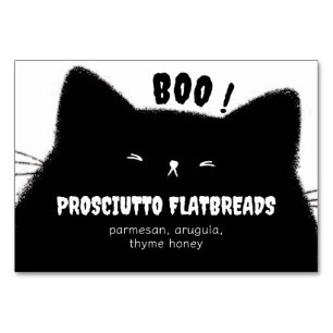 Little Boo Halloween Baby Shower Buffet Name Tischnummer