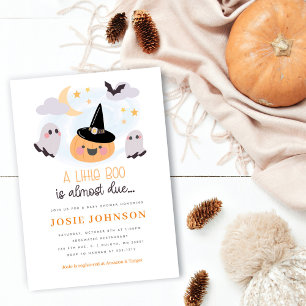 Little Boo Halloween Baby Shower Einladung