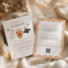 Little Boo Halloween Baby Shower Einladung für All