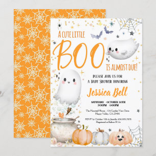 Little Boo Halloween Baby Shower Gender Neutral Einladung