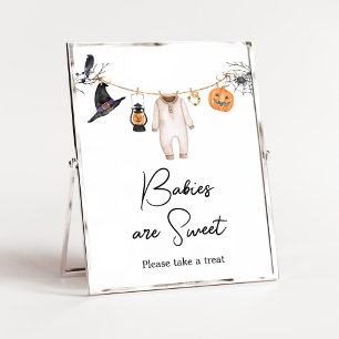 Little Boo Halloween Babys sind süß Poster