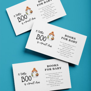 Little Boo Halloween Books for Baby Shooting Begleitkarte