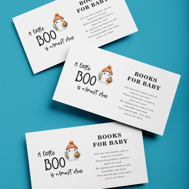 Little Boo Halloween Books for Baby Shooting Begleitkarte (Von Creator hochgeladen)