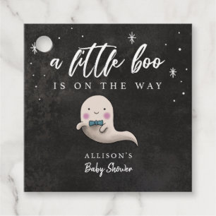 Little Boo Halloween Boy Ghost Baby Dusche Geschenkanhänger