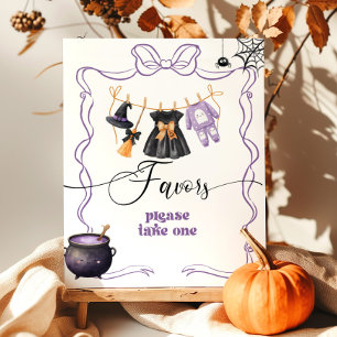 Little Boo halloween Clothesline-Favoriten Poster