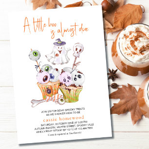 Little Boo Halloween-Party Food Baby Dusche Einladung
